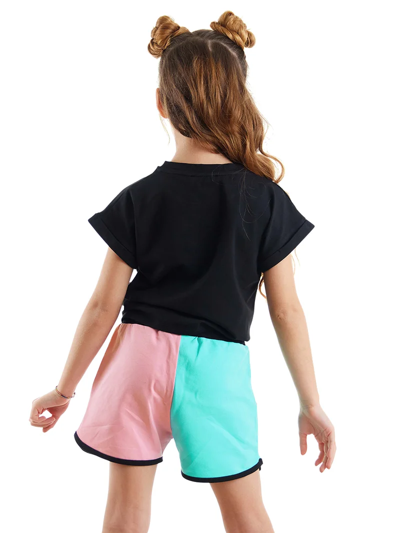 MSHB&G Stars Girl T-shirt&Shorts Set